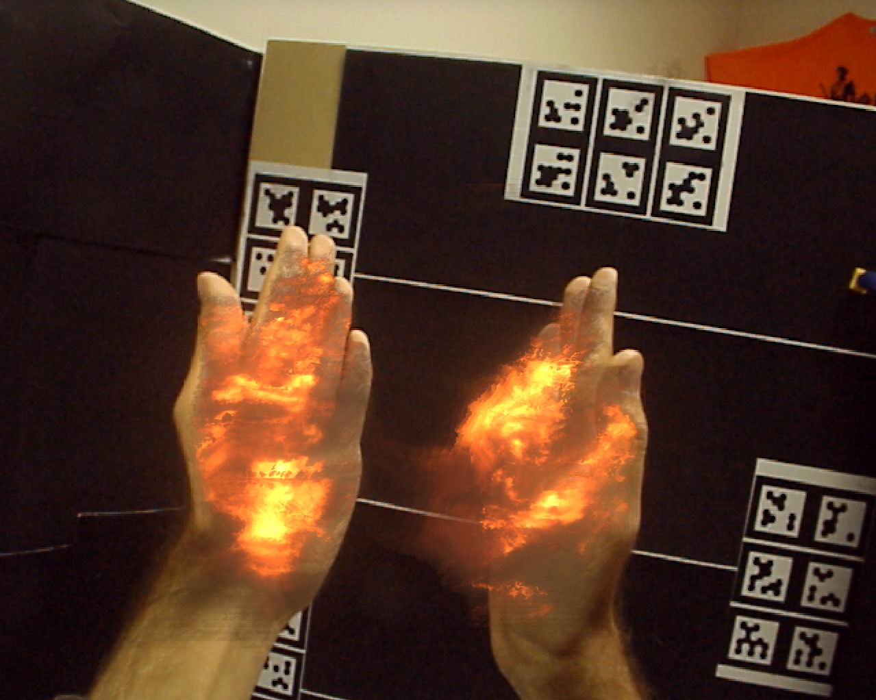 BurnAR: Involuntary Heat Sensations in Augmented Reality